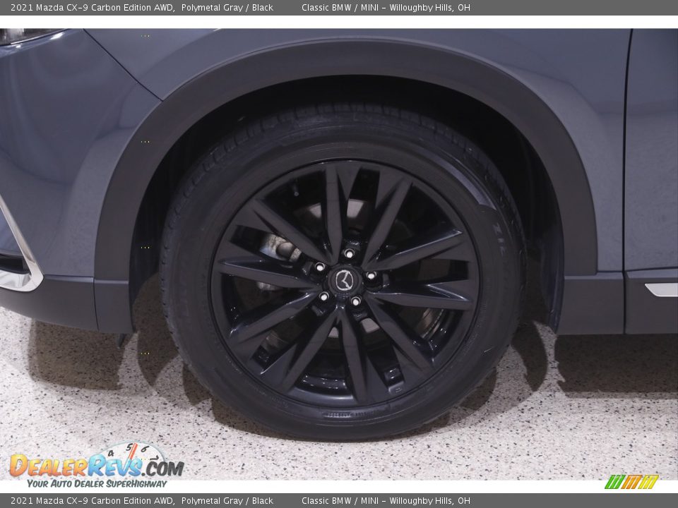 2021 Mazda CX-9 Carbon Edition AWD Polymetal Gray / Black Photo #21