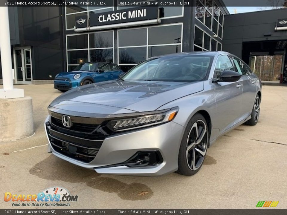 2021 Honda Accord Sport SE Lunar Silver Metallic / Black Photo #1