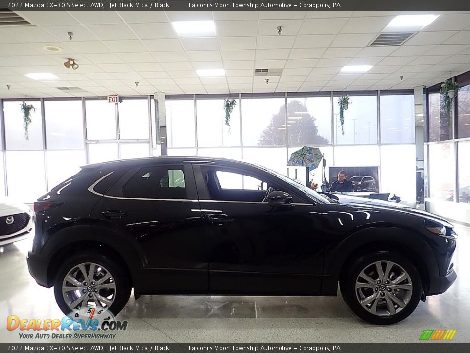 2022 Mazda CX-30 S Select AWD Jet Black Mica / Black Photo #1