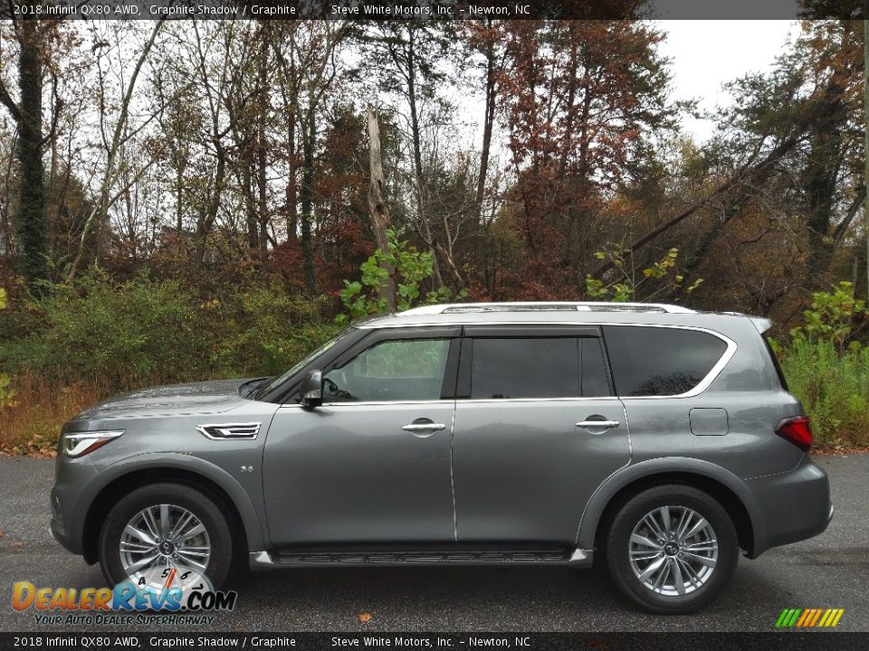 Graphite Shadow 2018 Infiniti QX80 AWD Photo #1