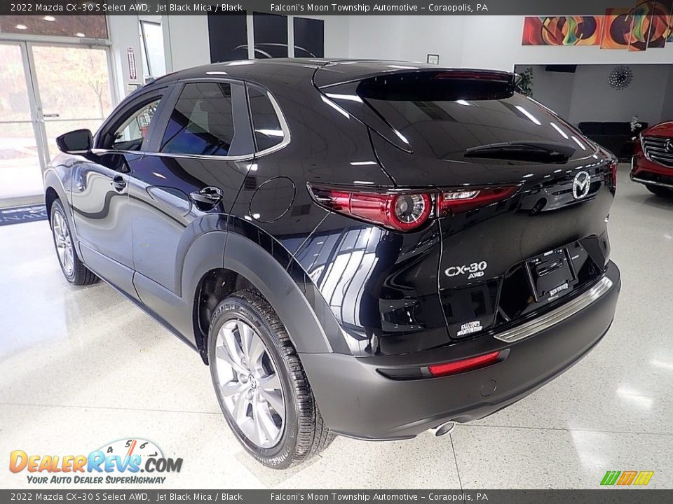 2022 Mazda CX-30 S Select AWD Jet Black Mica / Black Photo #4