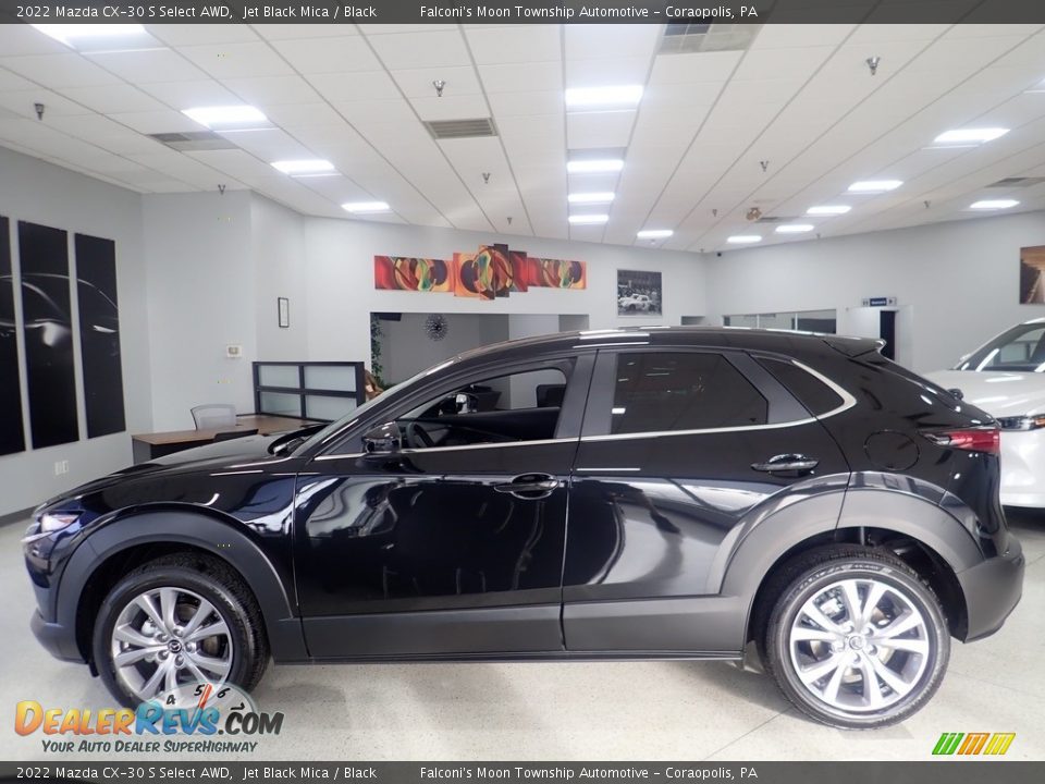 2022 Mazda CX-30 S Select AWD Jet Black Mica / Black Photo #5