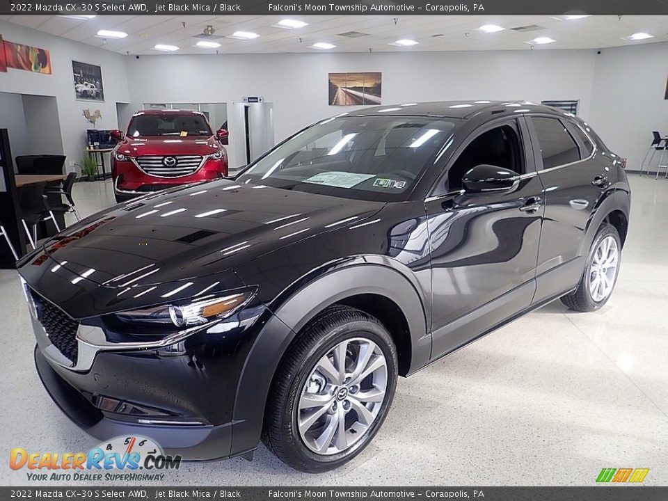 2022 Mazda CX-30 S Select AWD Jet Black Mica / Black Photo #6