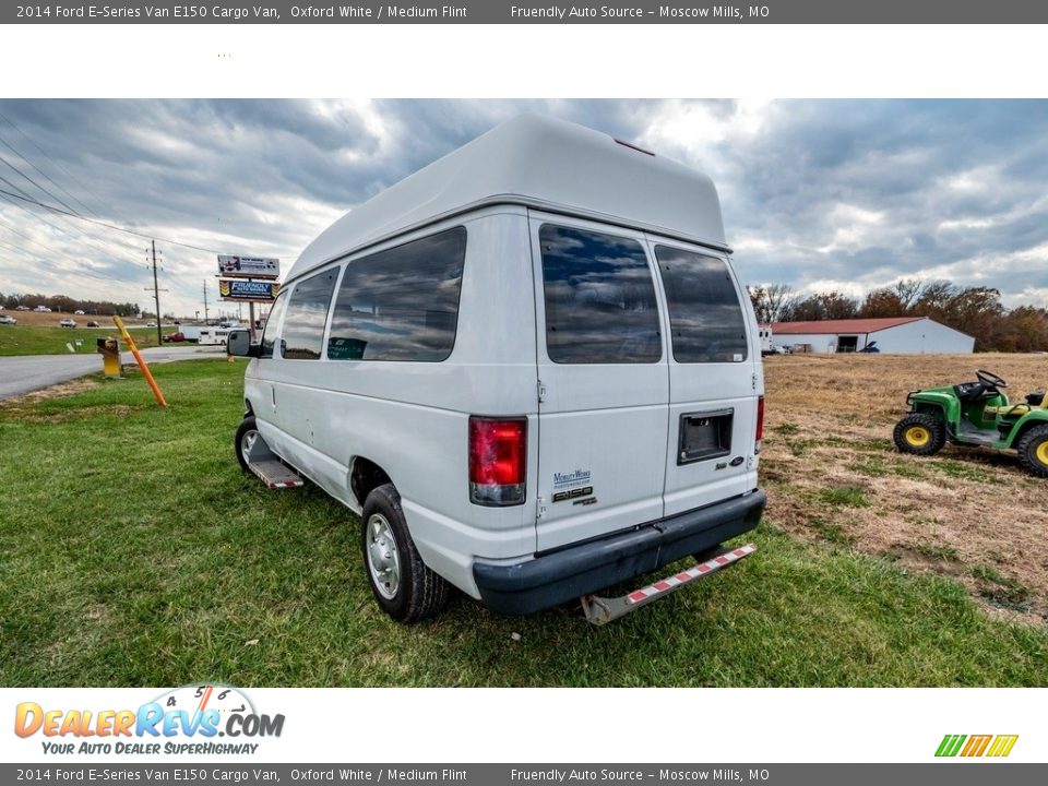 2014 Ford E-Series Van E150 Cargo Van Oxford White / Medium Flint Photo #6