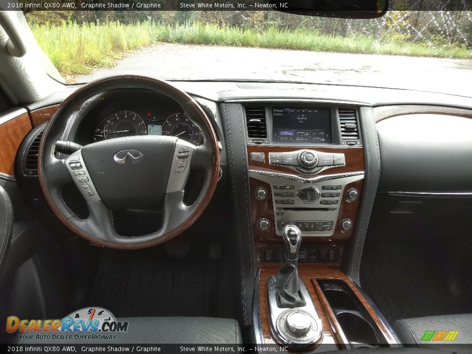 Dashboard of 2018 Infiniti QX80 AWD Photo #17