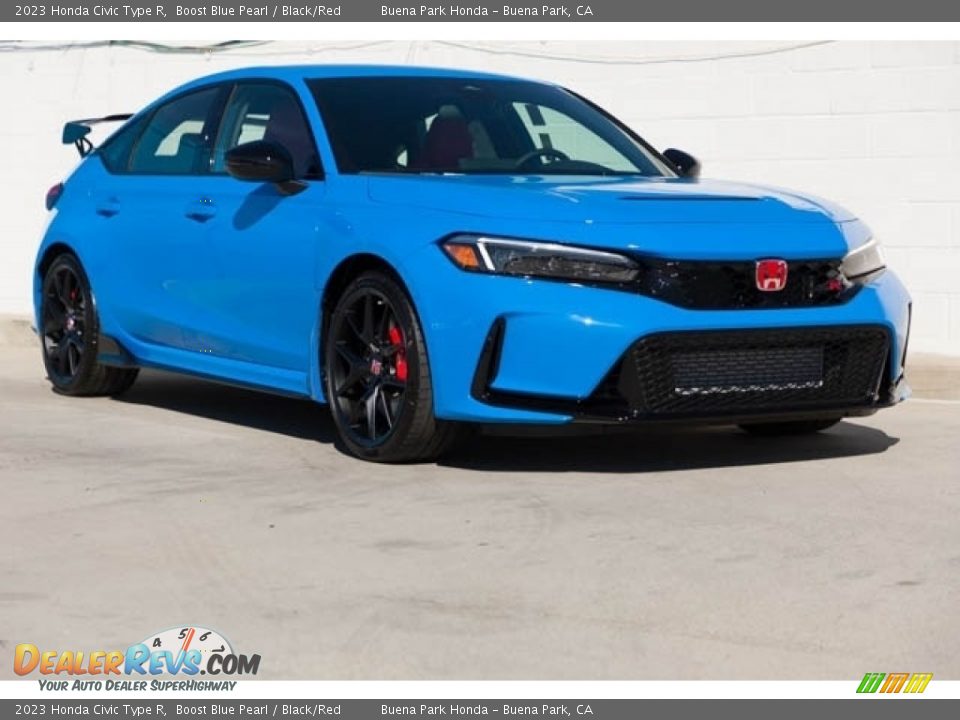 Front 3/4 View of 2023 Honda Civic Type R Photo #1