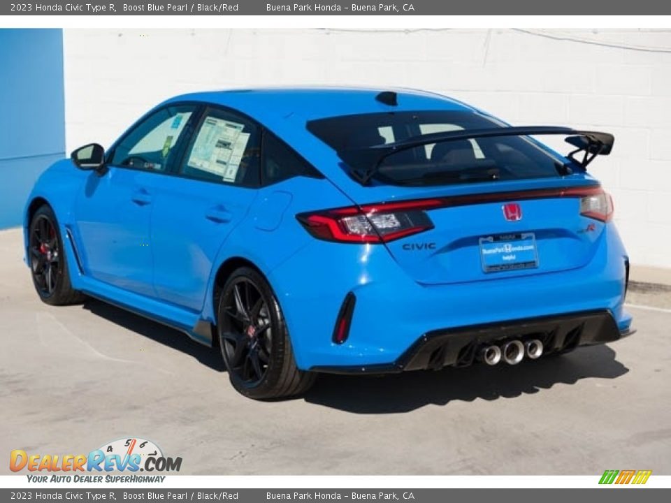 Boost Blue Pearl 2023 Honda Civic Type R Photo #2