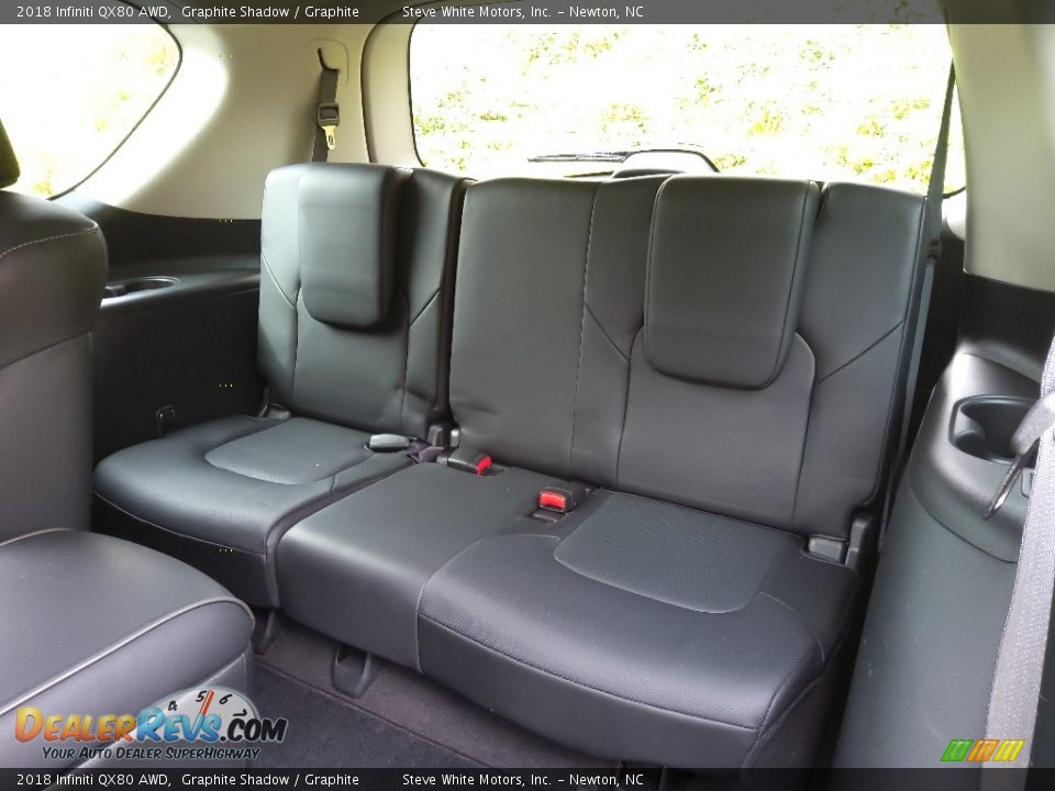 Rear Seat of 2018 Infiniti QX80 AWD Photo #19