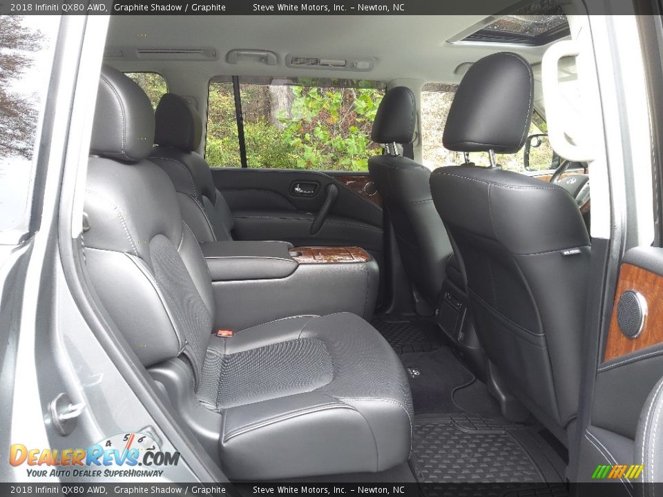 Rear Seat of 2018 Infiniti QX80 AWD Photo #21