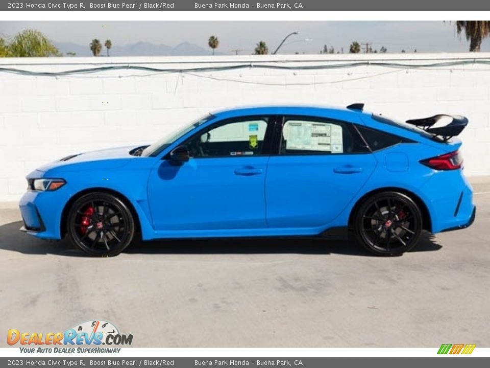 Boost Blue Pearl 2023 Honda Civic Type R Photo #6