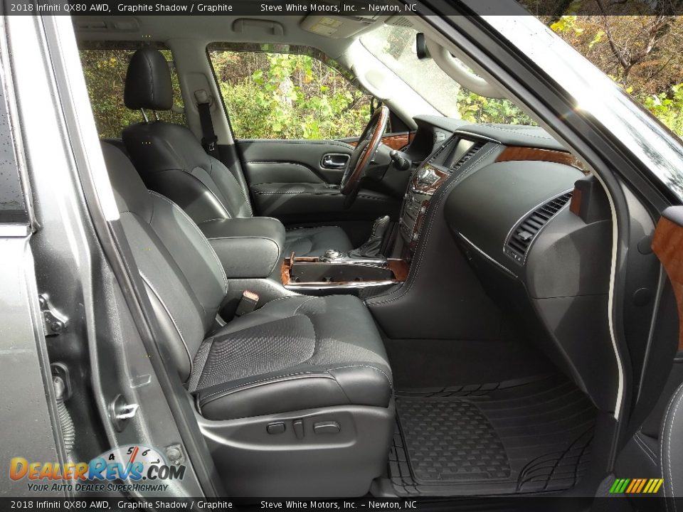 Front Seat of 2018 Infiniti QX80 AWD Photo #22
