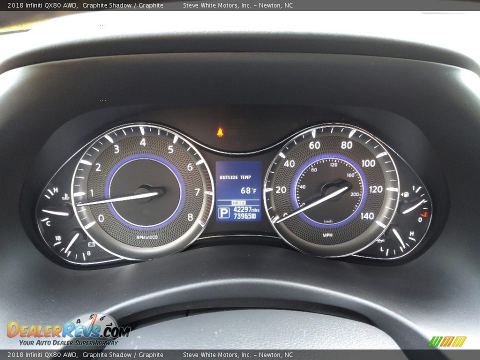 2018 Infiniti QX80 AWD Gauges Photo #26