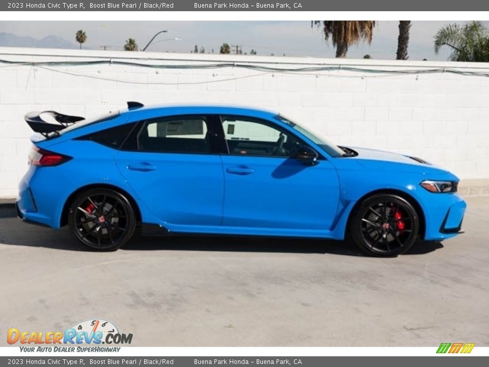 Boost Blue Pearl 2023 Honda Civic Type R Photo #12