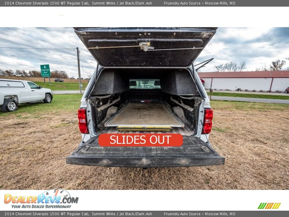 2014 Chevrolet Silverado 1500 WT Regular Cab Summit White / Jet Black/Dark Ash Photo #3