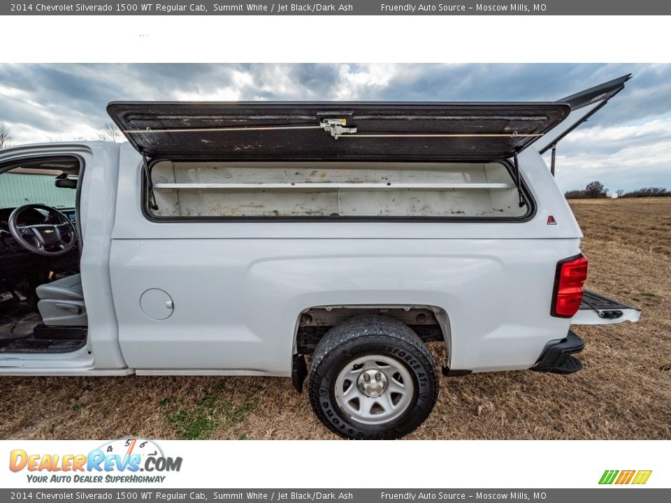 2014 Chevrolet Silverado 1500 WT Regular Cab Summit White / Jet Black/Dark Ash Photo #4