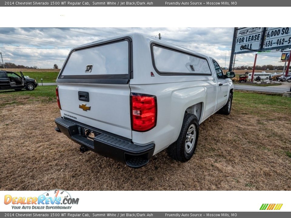 2014 Chevrolet Silverado 1500 WT Regular Cab Summit White / Jet Black/Dark Ash Photo #6