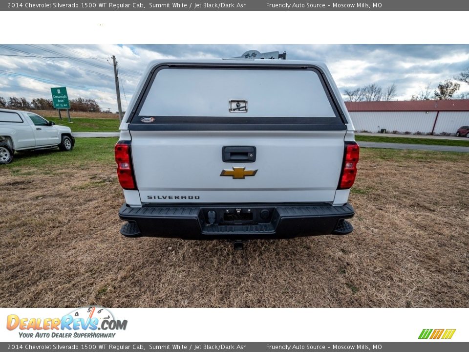 2014 Chevrolet Silverado 1500 WT Regular Cab Summit White / Jet Black/Dark Ash Photo #7