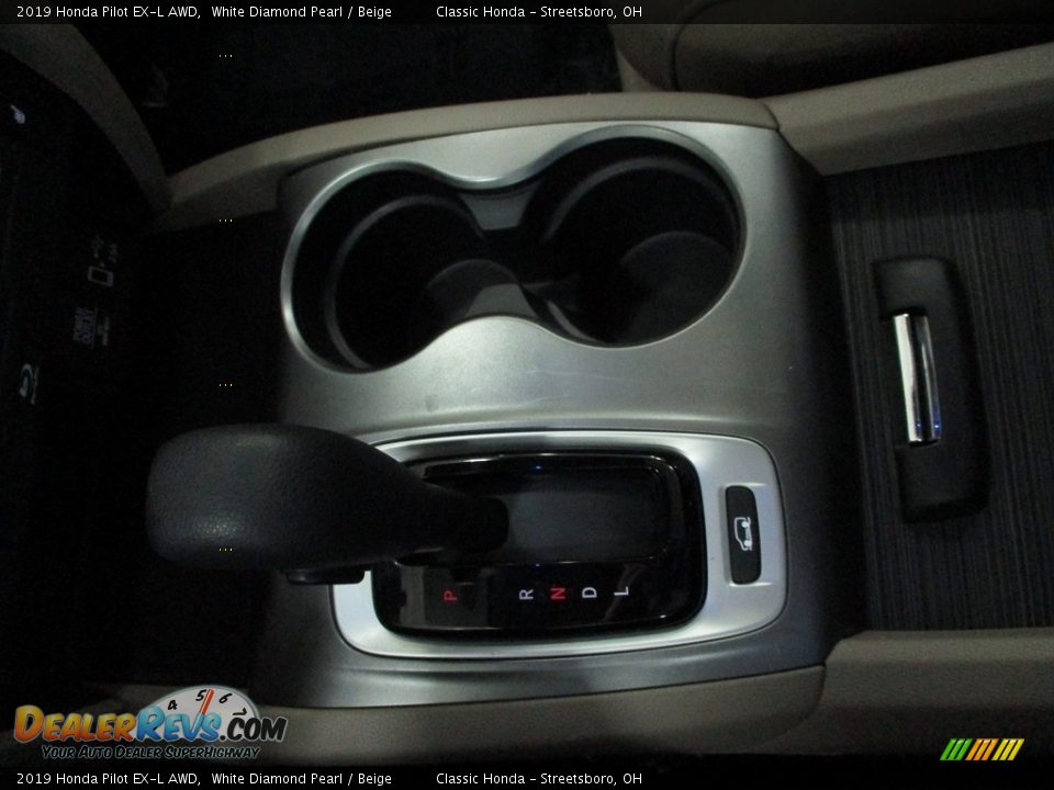 2019 Honda Pilot EX-L AWD White Diamond Pearl / Beige Photo #36