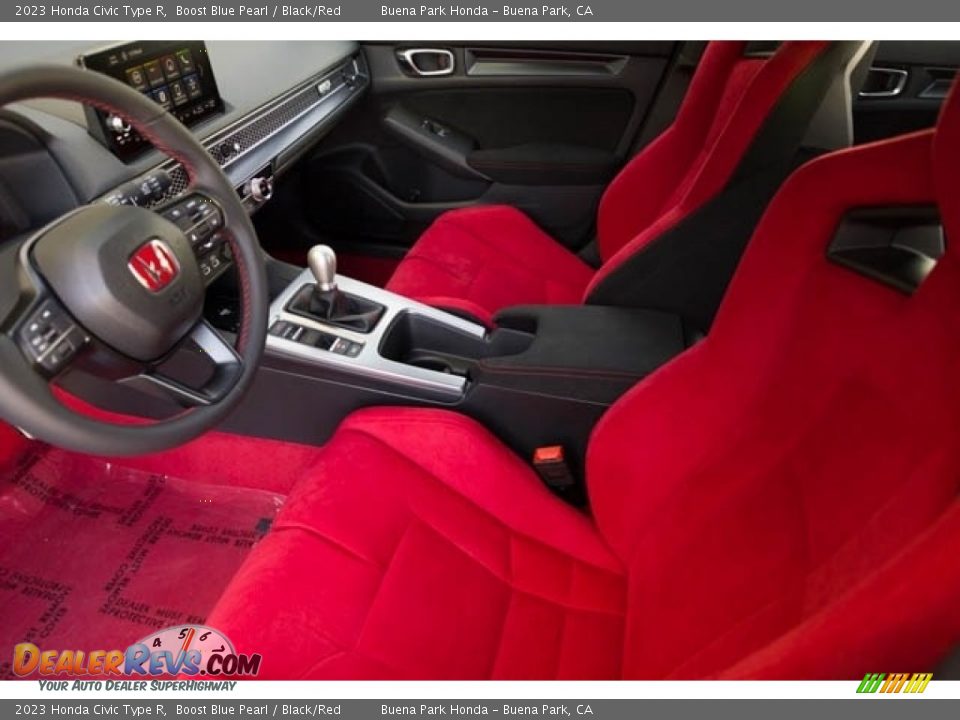 Black/Red Interior - 2023 Honda Civic Type R Photo #19