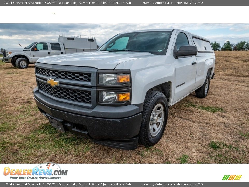 2014 Chevrolet Silverado 1500 WT Regular Cab Summit White / Jet Black/Dark Ash Photo #10