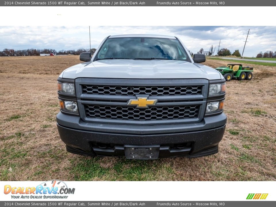 2014 Chevrolet Silverado 1500 WT Regular Cab Summit White / Jet Black/Dark Ash Photo #11