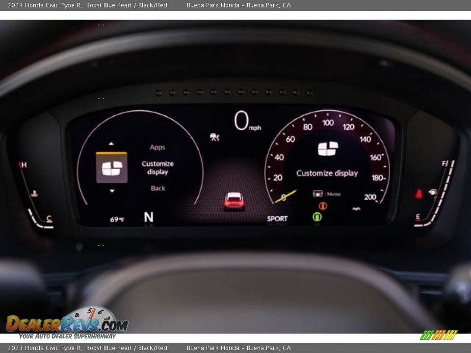 2023 Honda Civic Type R Gauges Photo #23