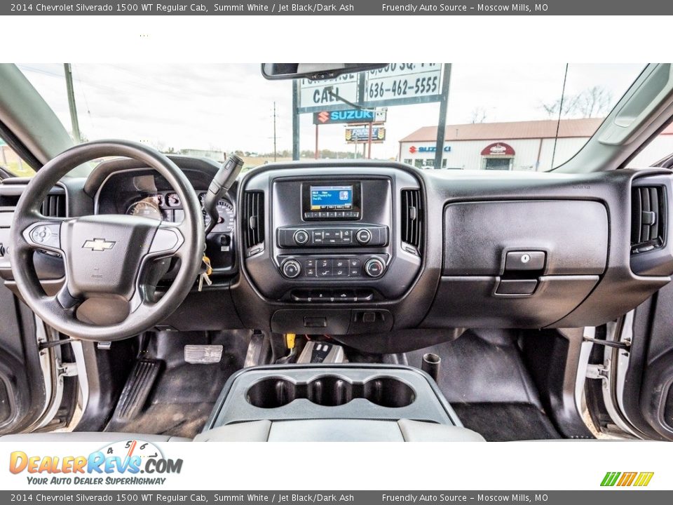 2014 Chevrolet Silverado 1500 WT Regular Cab Summit White / Jet Black/Dark Ash Photo #12