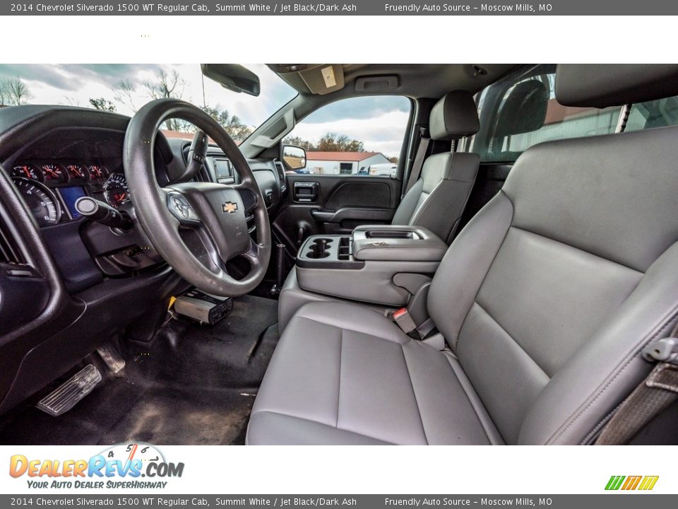 2014 Chevrolet Silverado 1500 WT Regular Cab Summit White / Jet Black/Dark Ash Photo #15