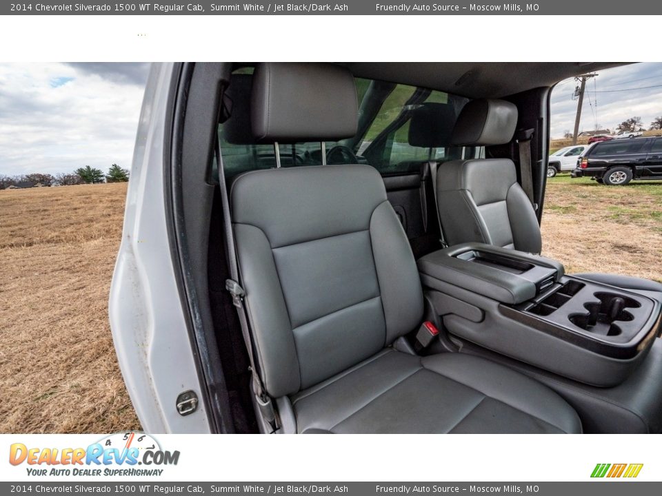 2014 Chevrolet Silverado 1500 WT Regular Cab Summit White / Jet Black/Dark Ash Photo #17