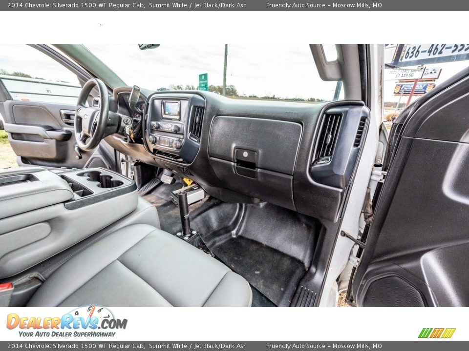 2014 Chevrolet Silverado 1500 WT Regular Cab Summit White / Jet Black/Dark Ash Photo #18