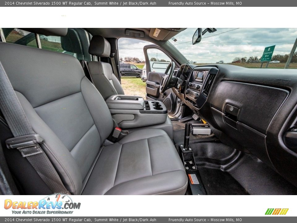 2014 Chevrolet Silverado 1500 WT Regular Cab Summit White / Jet Black/Dark Ash Photo #19