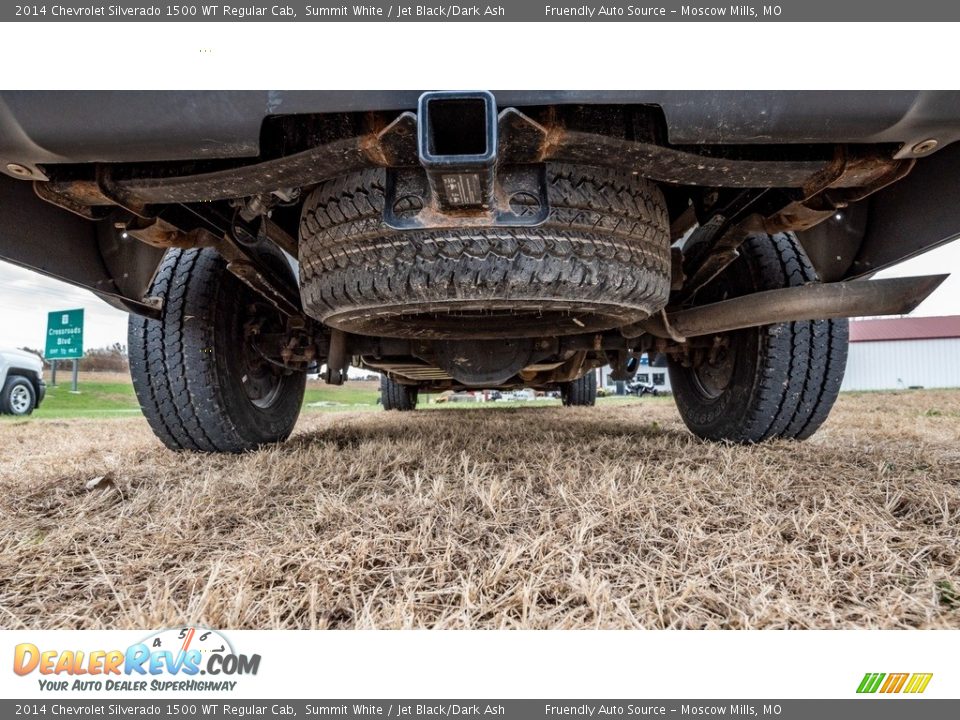 2014 Chevrolet Silverado 1500 WT Regular Cab Summit White / Jet Black/Dark Ash Photo #20