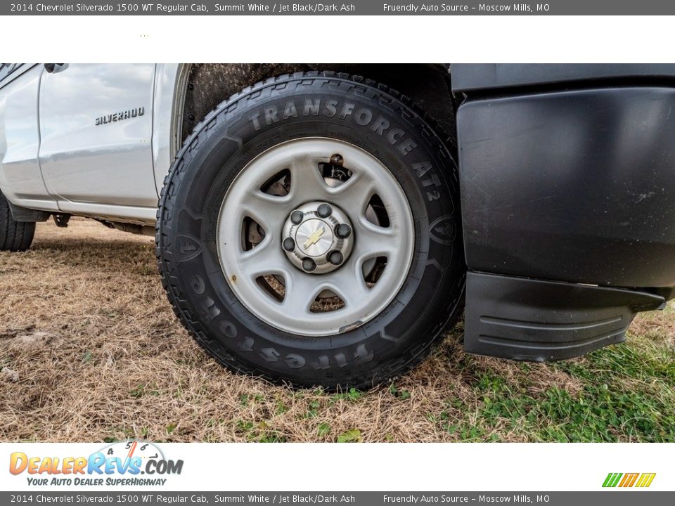 2014 Chevrolet Silverado 1500 WT Regular Cab Summit White / Jet Black/Dark Ash Photo #21