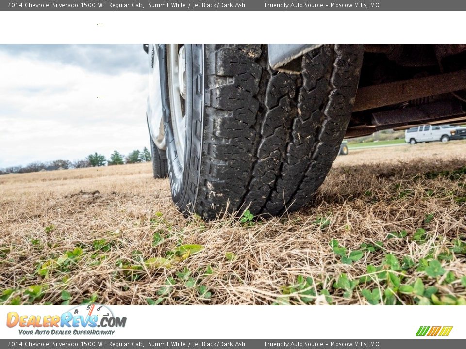 2014 Chevrolet Silverado 1500 WT Regular Cab Summit White / Jet Black/Dark Ash Photo #22