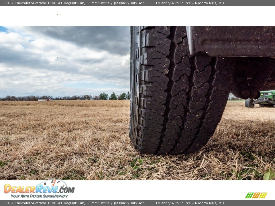 2014 Chevrolet Silverado 1500 WT Regular Cab Summit White / Jet Black/Dark Ash Photo #23