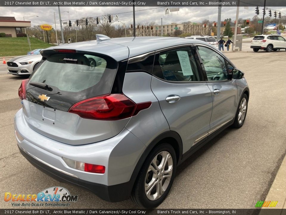 2017 Chevrolet Bolt EV LT Arctic Blue Metallic / Dark Galvanized/­Sky Cool Gray Photo #9