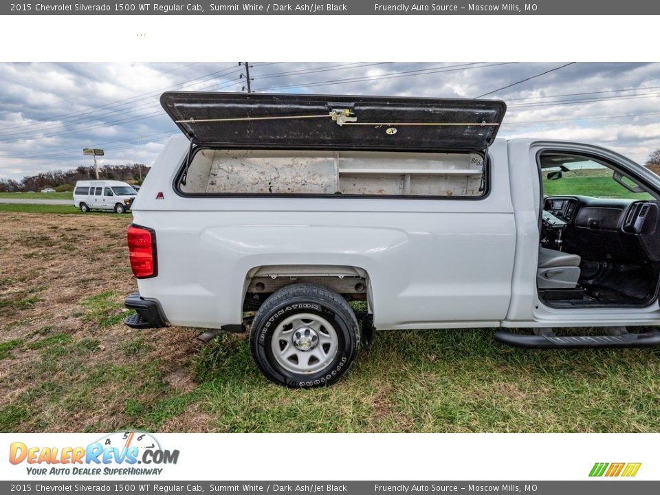 2015 Chevrolet Silverado 1500 WT Regular Cab Summit White / Dark Ash/Jet Black Photo #4