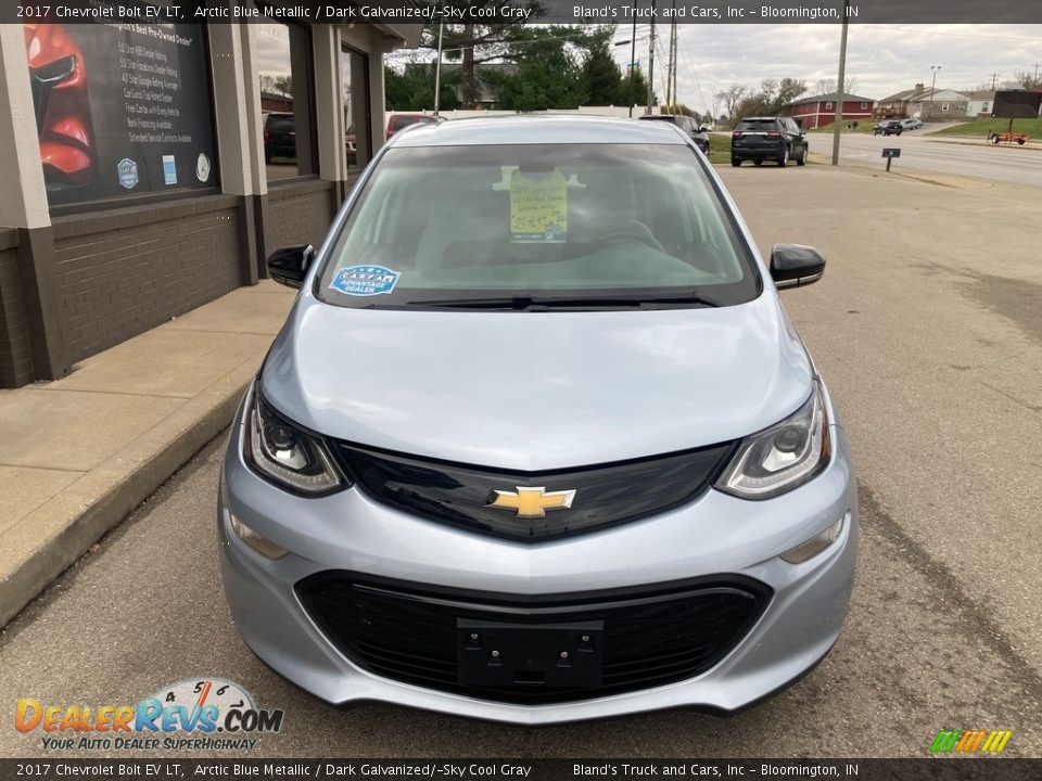 2017 Chevrolet Bolt EV LT Arctic Blue Metallic / Dark Galvanized/­Sky Cool Gray Photo #11