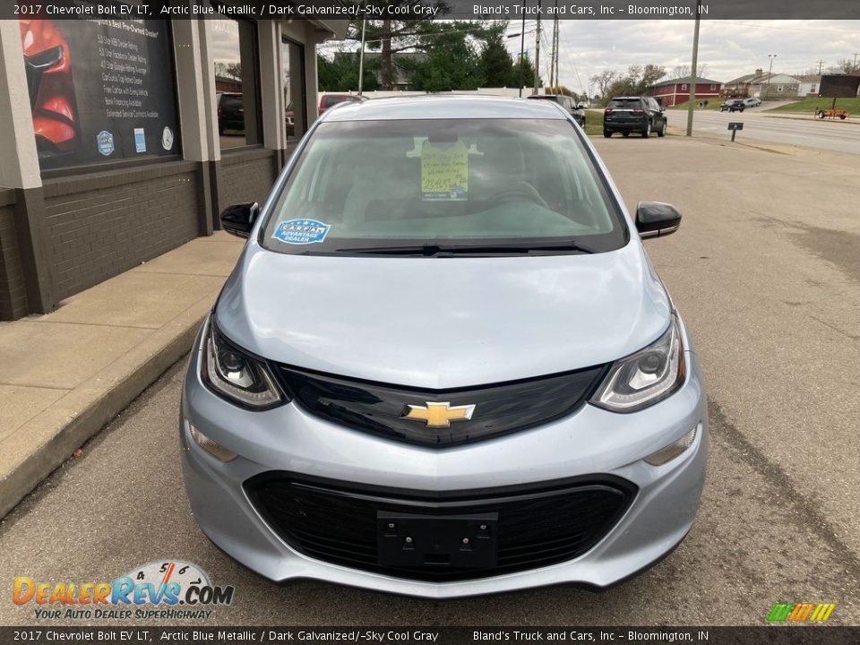 2017 Chevrolet Bolt EV LT Arctic Blue Metallic / Dark Galvanized/­Sky Cool Gray Photo #11