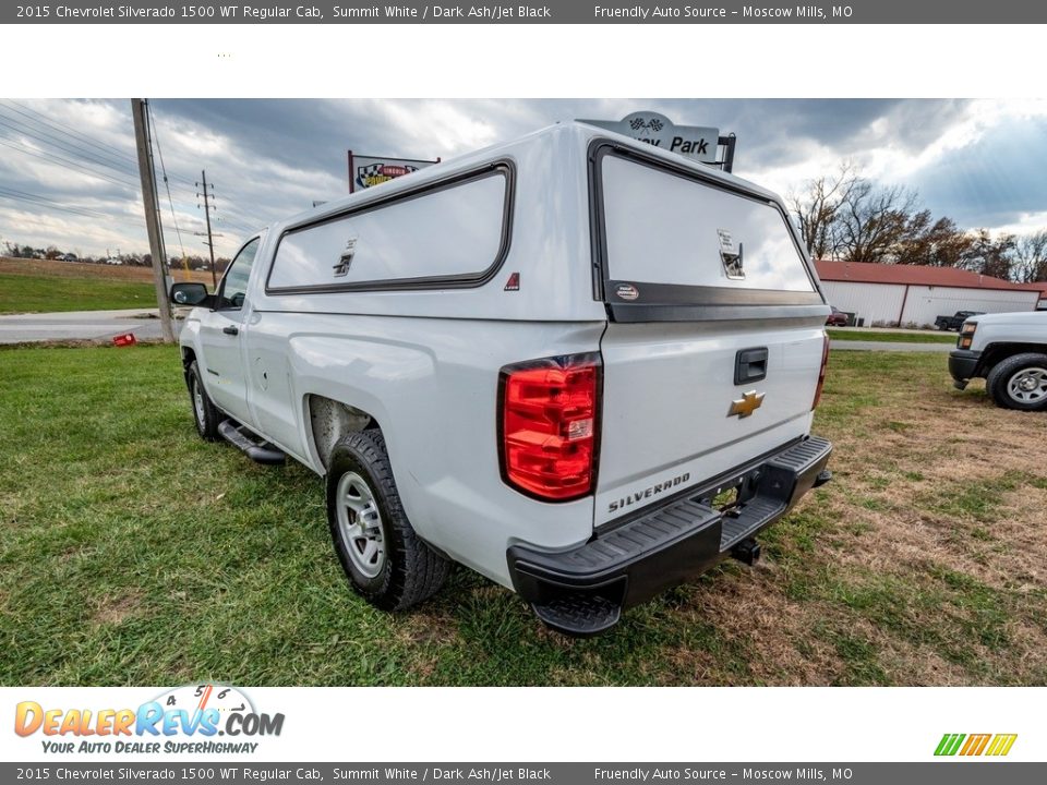 2015 Chevrolet Silverado 1500 WT Regular Cab Summit White / Dark Ash/Jet Black Photo #9