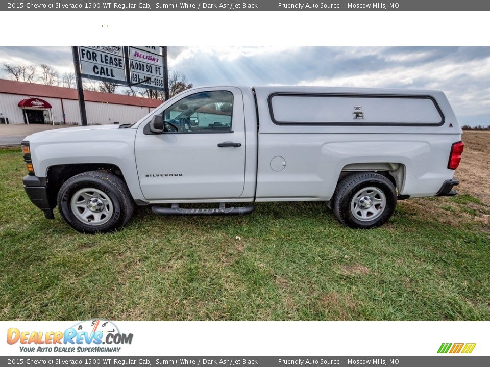 2015 Chevrolet Silverado 1500 WT Regular Cab Summit White / Dark Ash/Jet Black Photo #10