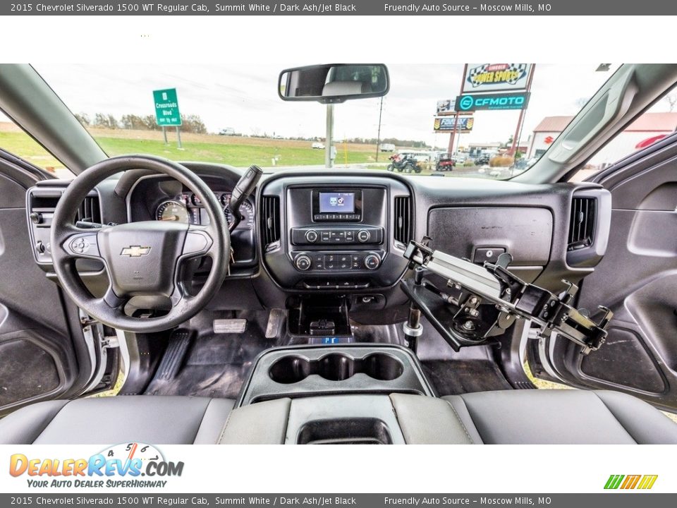 2015 Chevrolet Silverado 1500 WT Regular Cab Summit White / Dark Ash/Jet Black Photo #13
