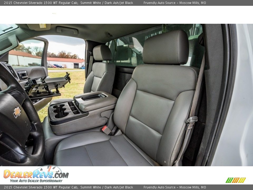 2015 Chevrolet Silverado 1500 WT Regular Cab Summit White / Dark Ash/Jet Black Photo #14