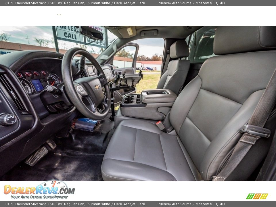 2015 Chevrolet Silverado 1500 WT Regular Cab Summit White / Dark Ash/Jet Black Photo #15