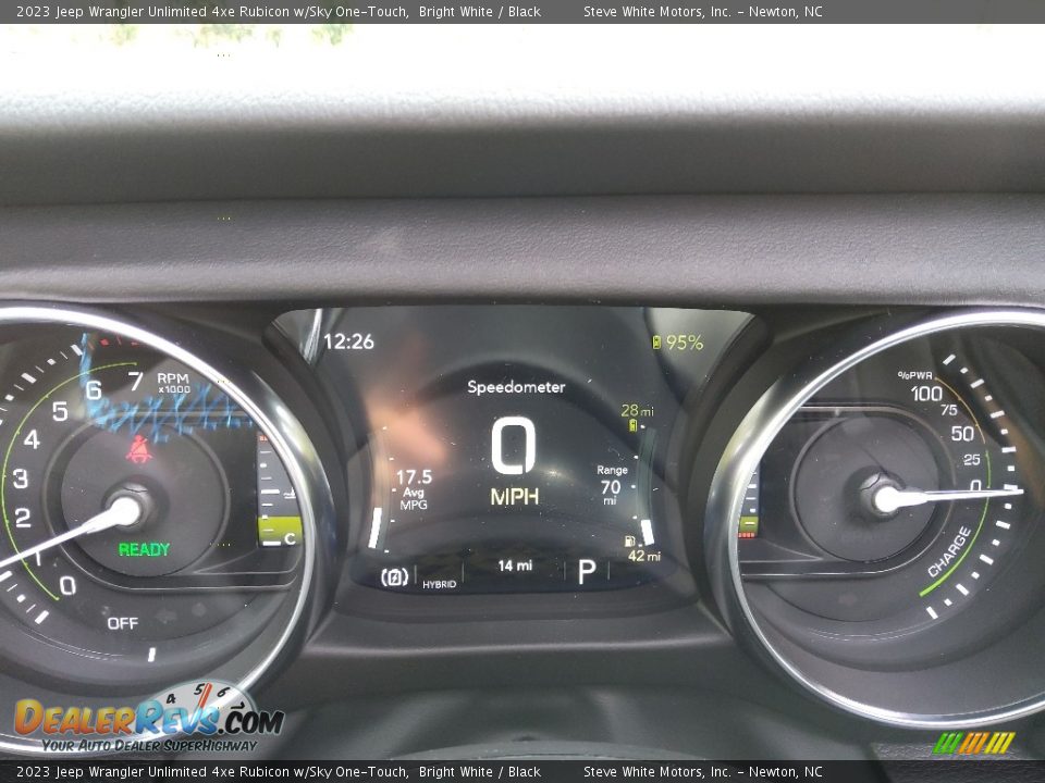 2023 Jeep Wrangler Unlimited 4xe Rubicon w/Sky One-Touch Gauges Photo #25