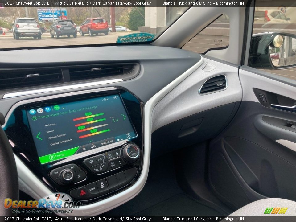 2017 Chevrolet Bolt EV LT Arctic Blue Metallic / Dark Galvanized/­Sky Cool Gray Photo #25