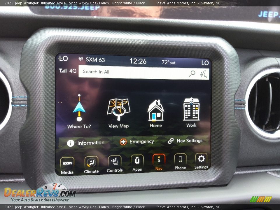 Controls of 2023 Jeep Wrangler Unlimited 4xe Rubicon w/Sky One-Touch Photo #27