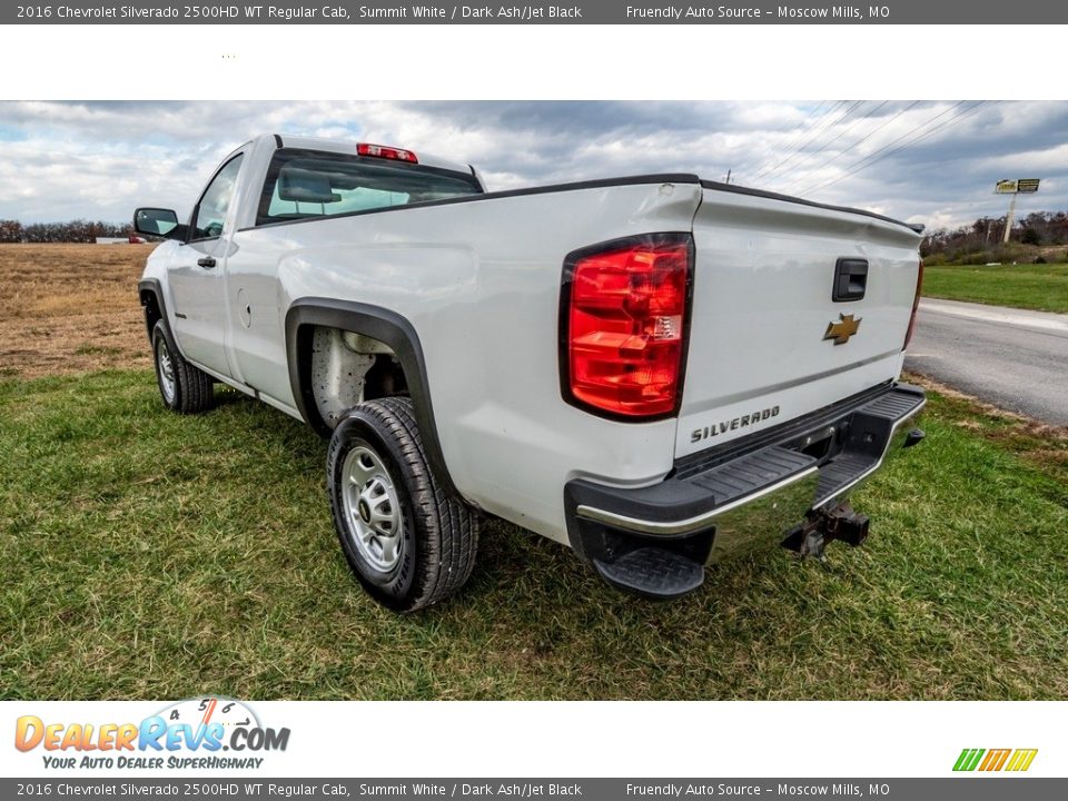 2016 Chevrolet Silverado 2500HD WT Regular Cab Summit White / Dark Ash/Jet Black Photo #6