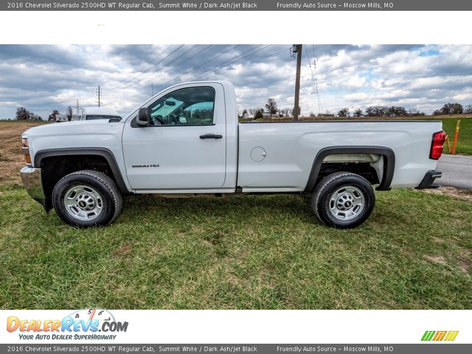 Summit White 2016 Chevrolet Silverado 2500HD WT Regular Cab Photo #7