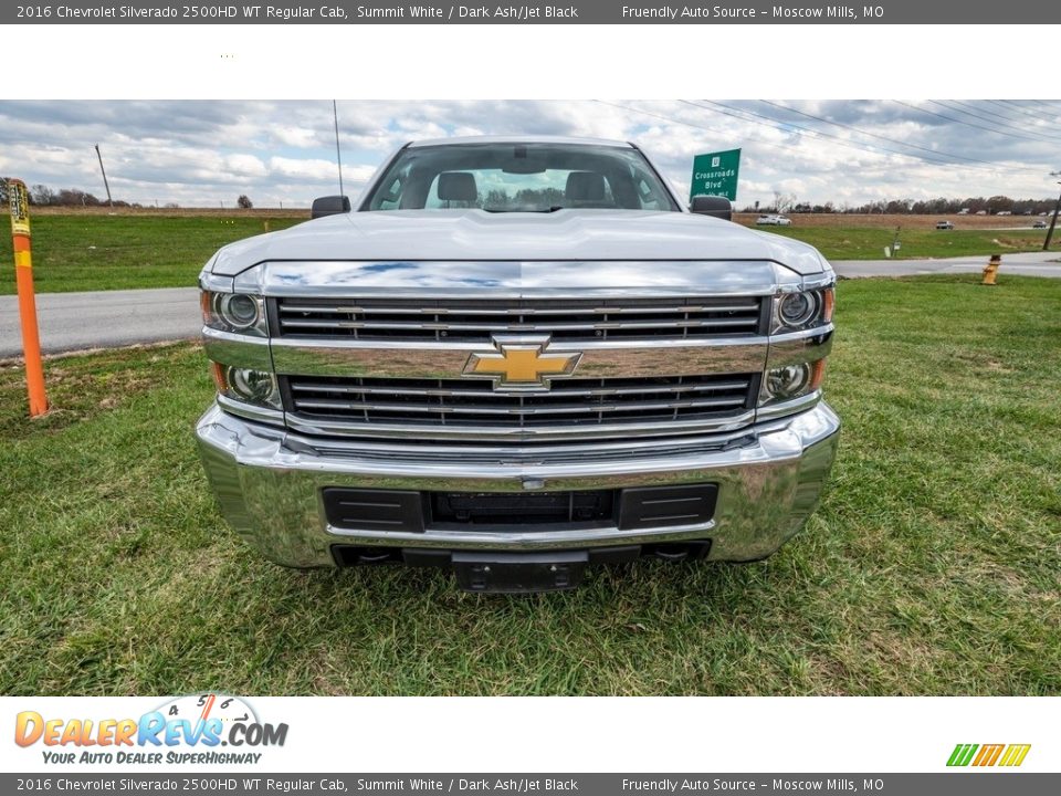 2016 Chevrolet Silverado 2500HD WT Regular Cab Summit White / Dark Ash/Jet Black Photo #9